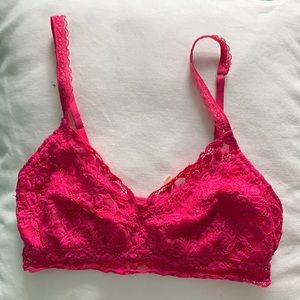 Aerie hot pink bralette
